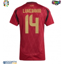 Ženski Nogometni dresi Belgija Dodi Lukebakio #14 Domači EP 2024 Kratek Rokav